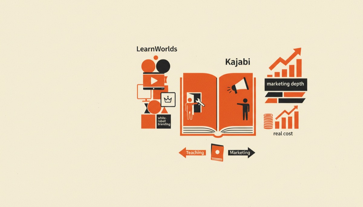 LearnWorlds vs Kajabi: Teaching or Marketing?